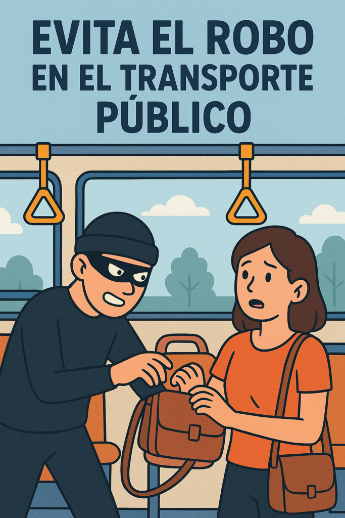 evitar robos en transporte público