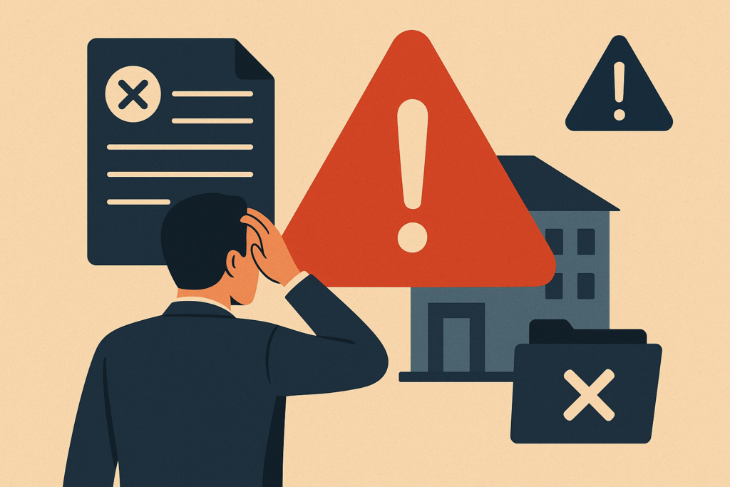 fallas en la protección de negocios