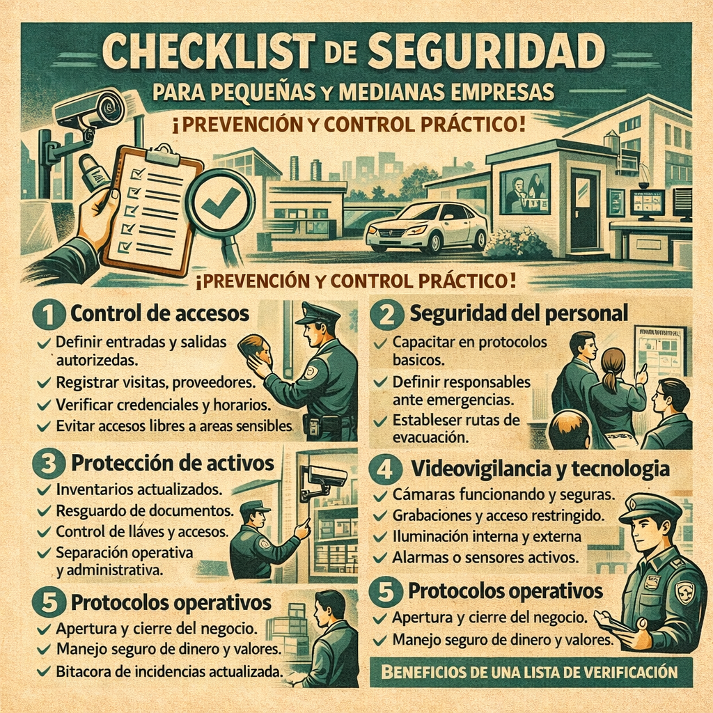 checklist de seguridad empresarial
