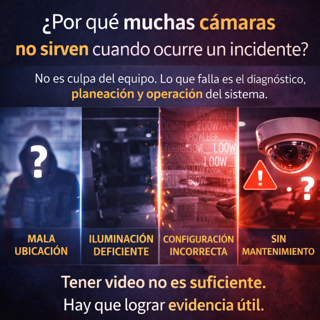 Cuando tus cámaras fallan al necesitarlas