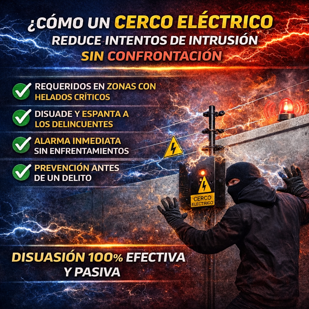Cerco eléctrico: prevención sin confrontación