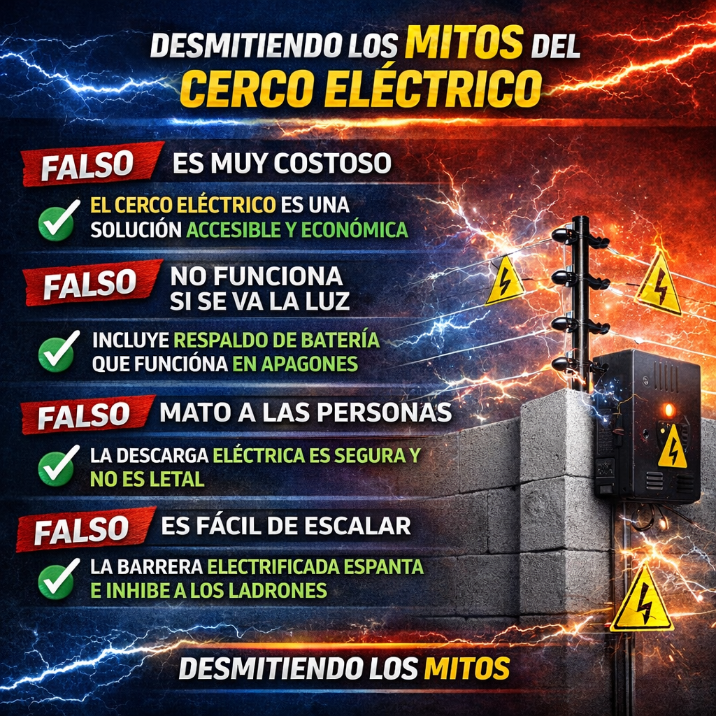 barda vs cerco eléctrico