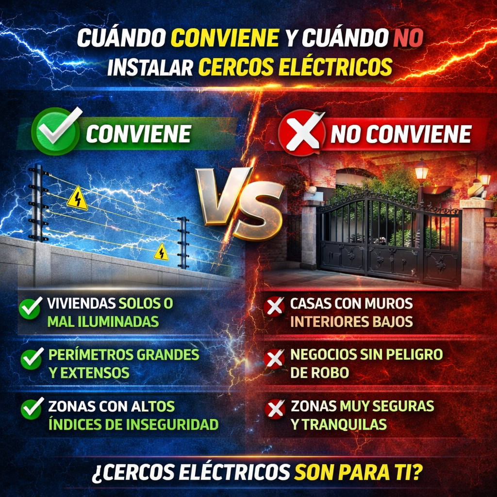 Cuándo instalar un cerco eléctrico