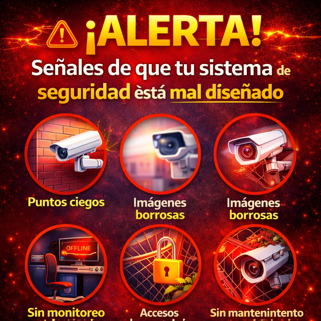 Señales de que tu sistema de seguridad está mal diseñado