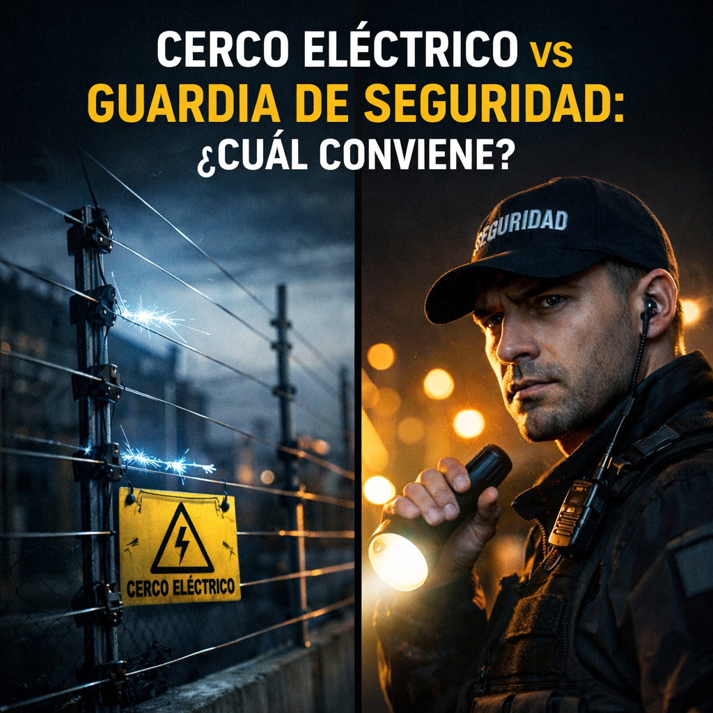 seguridad perimetral vs vigilancia física