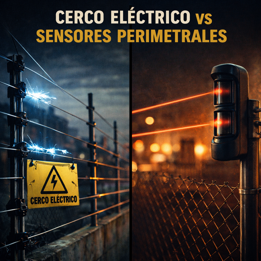 sensores perimetrales vs cerco electrificado