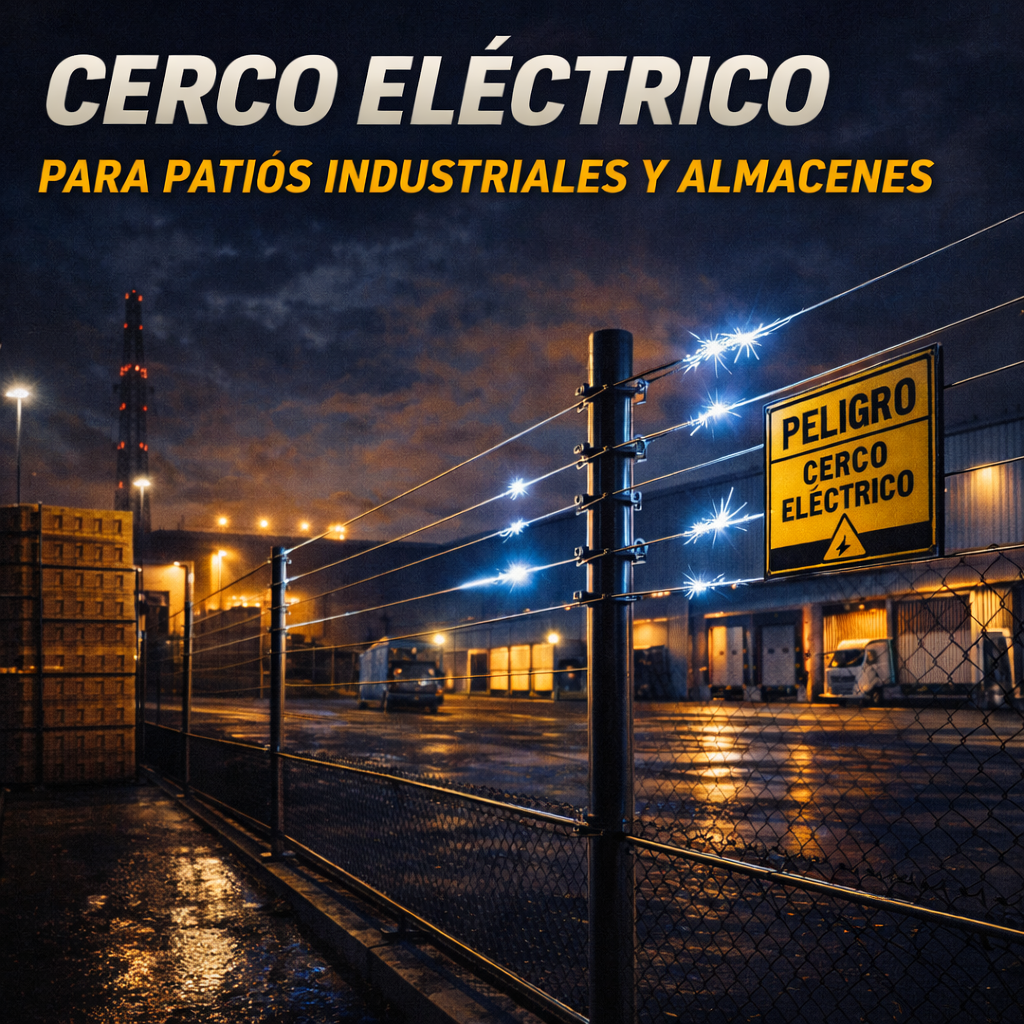 protección perimetral para patios industriales