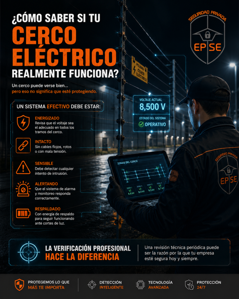 cerca eléctrica funcional
