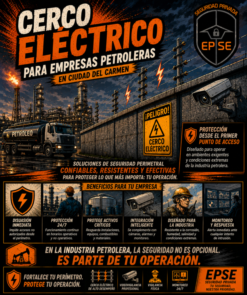 protección perimetral petrolera